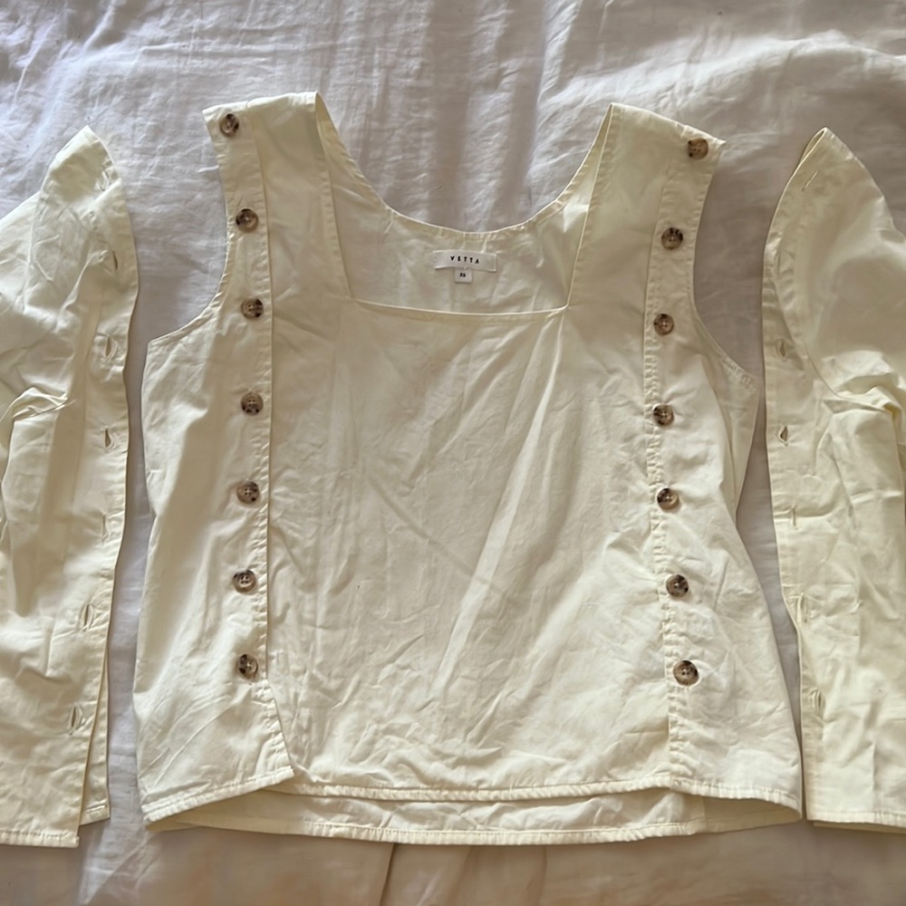 Convertible cotton top